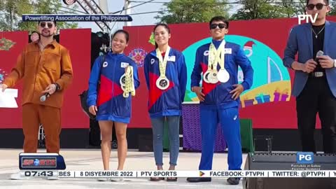 Pinoy powerlifters, humakot ng medalya sa 2022 Asian Classic Powerlifting Championships