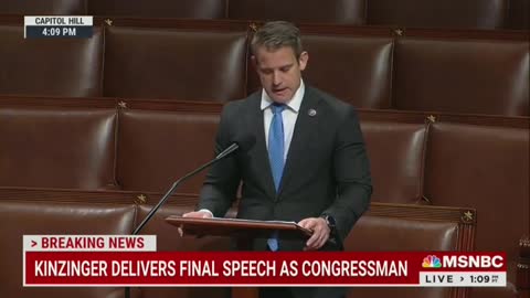 Cry Baby Kinzinger calls his own party "ignorant & racist". So long Sucker!