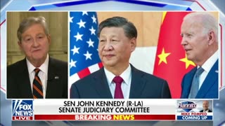 Sen Kennedy Trashes Biden's Useless Policies Against China