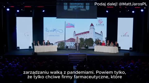 DLATEGO ZROBILI ZAMACH Premier Słowacji Robert Fico ostro krytykuje Traktat Pandemiczny WHO