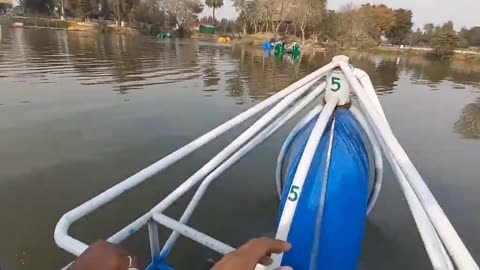 beautiful scene of multan jheel