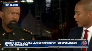 FLASHBACK: Sheriff David Clarke Leaves CNN Reporter SPEECHLESS on his own show