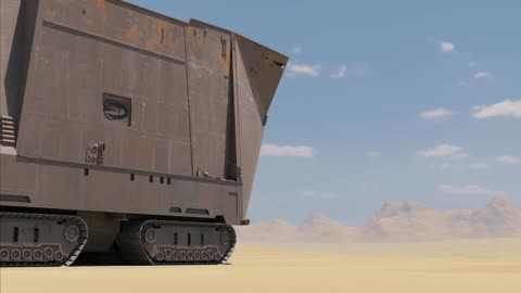 Star Wars - Ebon Hawk Arriving on Tatooine