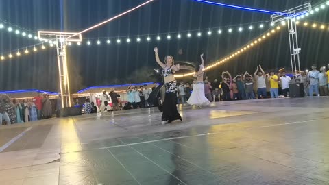 Belly dance with Indian song