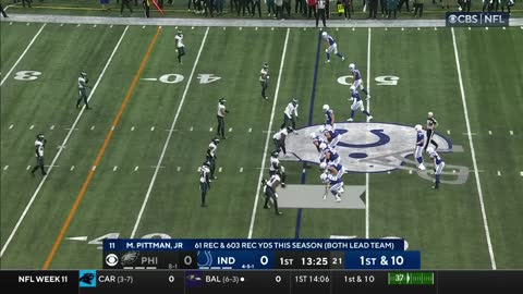 Colts Exposing the Eagles Defense Early!
