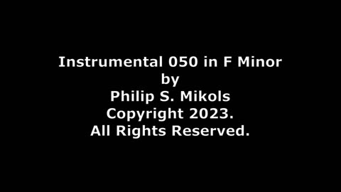 instrumental 050 in F Minor