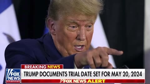 🚨 Trump documents trial date set for May 20, 2024