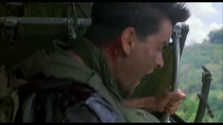 PLATOON - 1986 - THE DEATH OF ELIAS SCENE