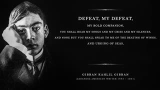 Kahlil Gibran_Defeat