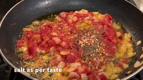GIGI HADID'S FAMOUS Pasta without Vodka | Tiktok Spicy Pasta