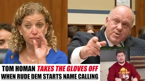 240212 Tom Homan REFUSES to take any crap from rude Dem she makes things personal.mp4