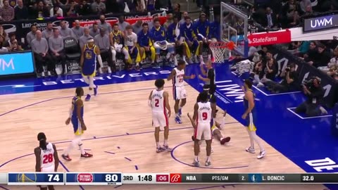 Golden State Warriors vs Detroit Pistons