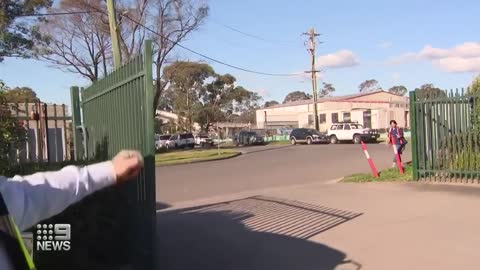 Mayhem' after huge explosion at council depot in Sydney | 9 News Australia