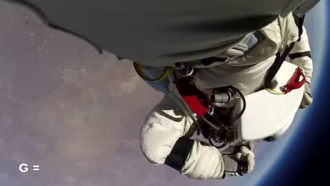 Jumped from space 🚀 (World record Supersonic Freefall )