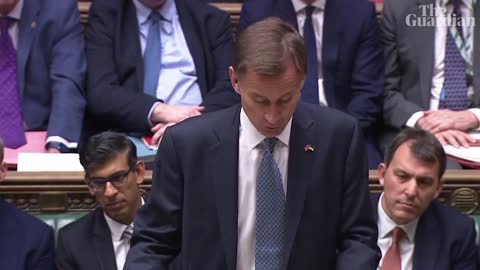 Jeremy Hunt announces tax increases in autumn statement