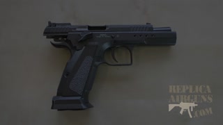 KWC Model 75 Tac Blowback BB Pistol Table Top Review