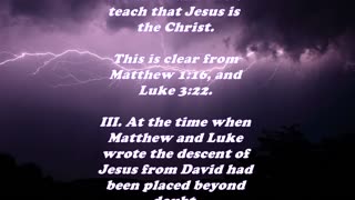 The Book of Matthew 1:16 (Part 1) - Daily Bible Verse Commentary