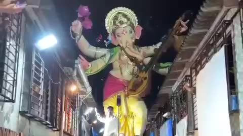 काळा चौकी चा गणपती बाप्पा मोरया🌺🙏