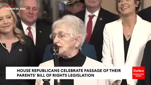 JUST IN- House Republicans Take Victory Lap After Passing Their Parents' Bill Of Rights Legislation