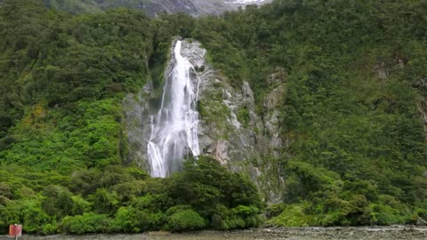 Beautiful waterfalls and forests