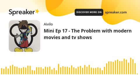 Mini Ep 17 - The Problem with modern movies and tv shows