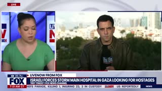 Israeli forces stormed hospital in Gaza in search of hostages