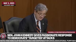 Sen. Kennedy Gives Passionate Response To Democrats' 'Targeted' Attacks