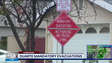 Storm prompts evacuations for burn scar areas in LA, Orange counties(1)
