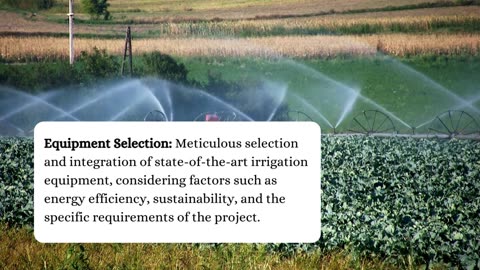 Pioneering Excellence in Irrigation Design and Consulting Solution