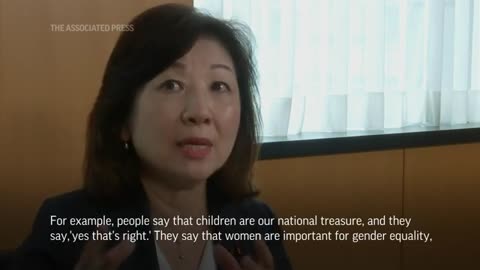✨The AP Interview✨ Japan minister says women 'underestimated'✨