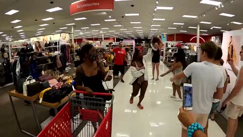 Maskless Flash Mob at Target! (Full Length Official)
