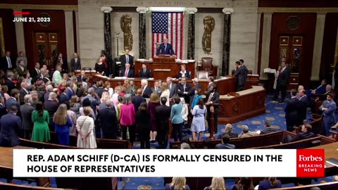 Adam Schiff Censured in the House of Representatives