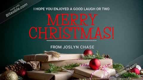 Enjoy my funny Christmas card!