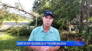 REAL AMERICA -- Dan Ball W/ Ethan Forhetz, Hurricane Idalia Hits Florida