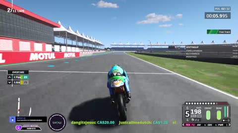 2-for-1 Sports Day Stream, Second Half: MotoGP 20 - December 16, 2022 Gameplay