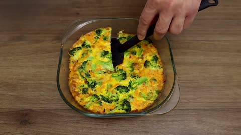 Recipe for a broccoli and carrot casserole in the oven! Simple and delicious!