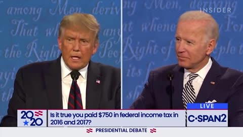 Highlights of Trump and Biden_s Chaotic first presidential debate