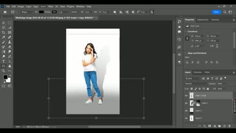 How to make shadow in Photoshop CC