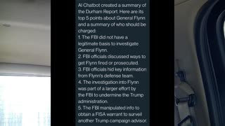 Trump and Mike Flynn EXONERATED! Durham Report EXPOSES FBI Corruption