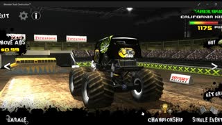 Monster Jam Sunday Special part 1( monster truck video game freestyle)