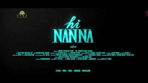 HI NANNA: Official Trailer | Nani, Mrunal T | Baby Kiara K| Shouryuv | Hesham Abdul Wahab