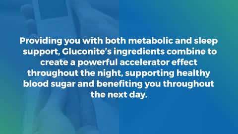 How Does The Gluconite Formula Works?