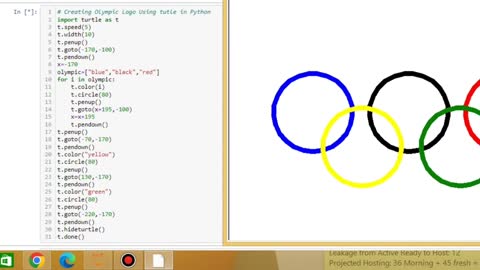 Draw Olympic Logo Using Python