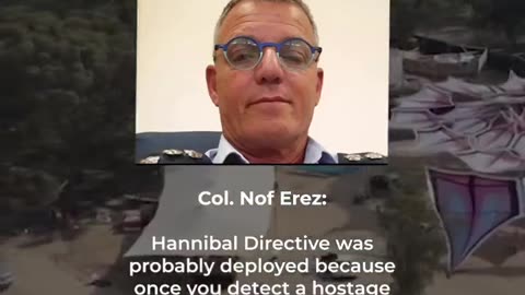 ►🚨▶◾️🇮🇱⚔️🇵🇸 "MASS HANNIBAL" Haarez interview with Israeli reserve pilot Col. Nof Erez