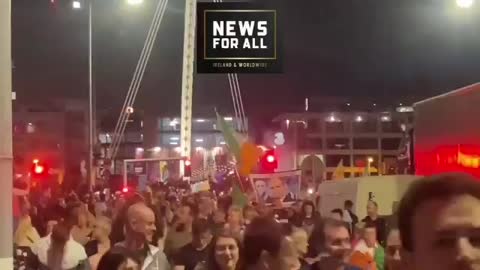 Ireland Protests After Gov Banning Unvaccinated From Bars/Pubs