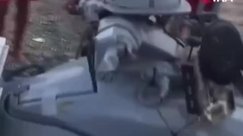 Ukrainian jet ski, filled with explosives, washed up to the shores of Türkiye.