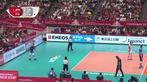 Volleyball Full Match Japan vs Italy