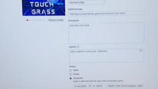 New song on SoundCloud; Touch Grass (FIND NEW RAP/ NEW HIP HOP ARTIST)