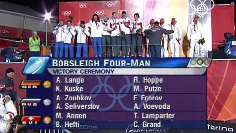 Bobsleigh - Men's Four-Man - Turin 2006 Winter Olympic Games