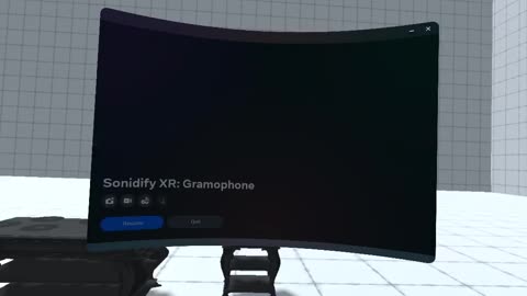 Sonidify XR: Gramophone [PROTOTYPE] Black/White Demo - Erik Soriano